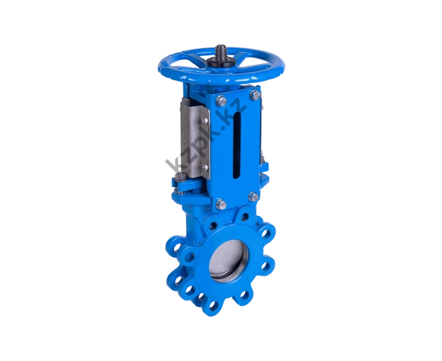 Ножевая шиберная задвижка MV-UW со штурвалом